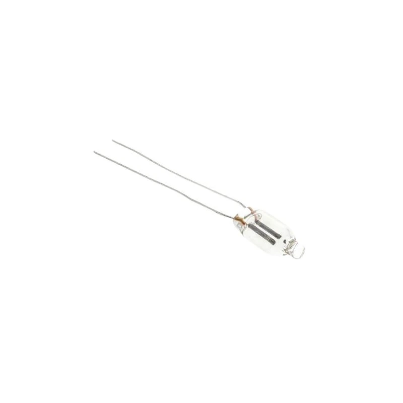 RS PRO White Indicator Lamp, 110V/230V, Wire Terminal Base, 46mm Length, 500μA, 20000h Life, 105-017