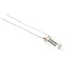 RS PRO White Indicator Lamp, 110V/230V, Wire Terminal Base, 46mm Length, 500μA, 20000h Life, 105-017
