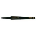 Bernstein Stainless Steel ESD Safe Tweezer, Anti-Magnetic, Acid Resistant, 120mm, 3.5mm Width 5-067-13