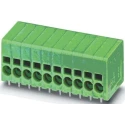 Phoenix Contact SPT 1.5/5-H-3.5 PCB Terminal Block, 5 Contacts, 3.5 mm Pitch, Straight Wave Soldering Mount, 200V 1990766