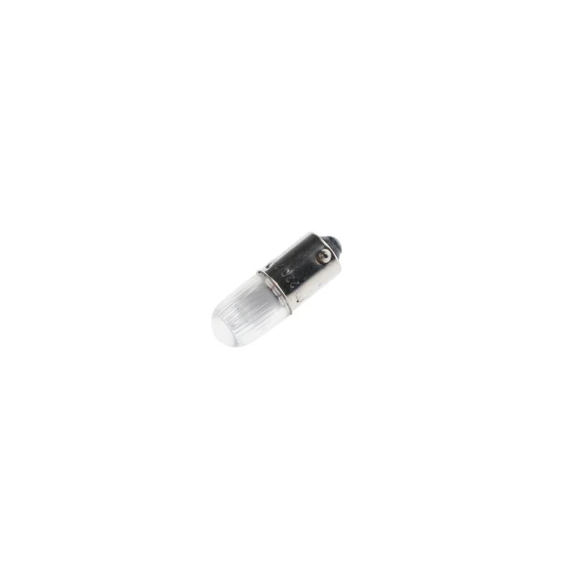 RS PRO Green Indicator Lamp BA9 Base 28 mm Length 106-420