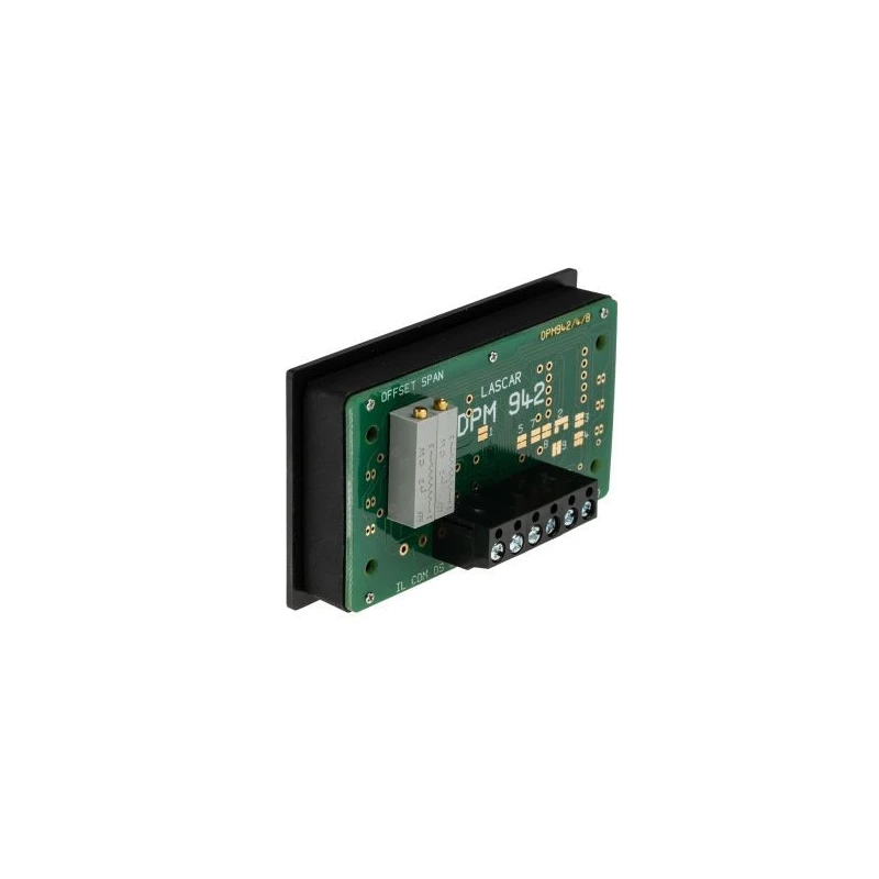 Lascar 7 Segment LCD Digital Panel Multifunction Meter for Current, 40 mm x 72 mm DPM942