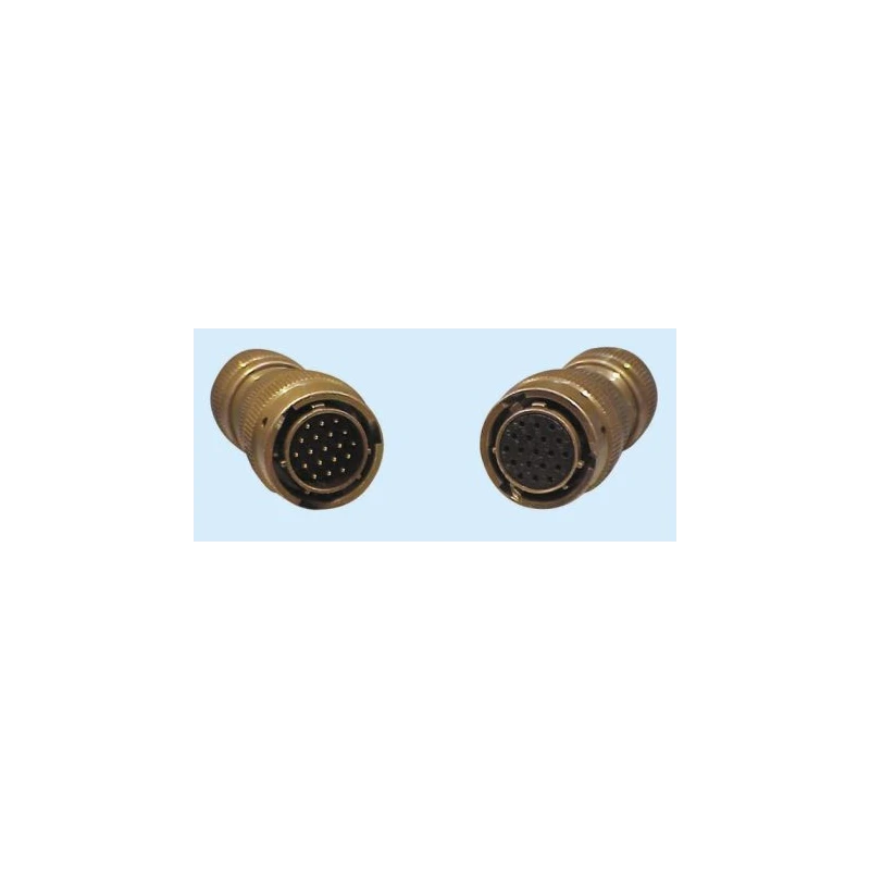 Glenair IPT Copper Alloy MIL-DTL-26482 Straight 4 Way Cable Circular Connector, Male Contacts, Shell Size 8 IPT06A8-4PRHMF7