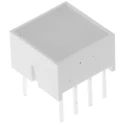 Broadcom Light Bar LED Display, Red, 1 Segment, Through Hole, 45mcd, HLMP-2655-EF000