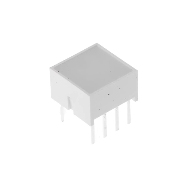 Broadcom Light Bar LED Display, Red, 1 Segment, Through Hole, 45mcd, HLMP-2655-EF000
