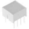 Broadcom Light Bar LED Display, Red, 1 Segment, Through Hole, 45mcd, HLMP-2655-EF000
