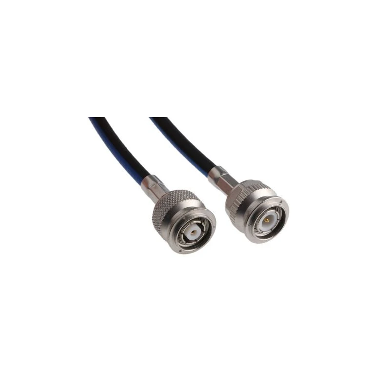 Huber+Suhner Reverse TNC Series Coaxial Cable RP-TNC Male to TNC Male, 3m, 50Ω, Blue/Black 30-07837-10/A