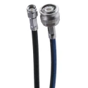 Huber+Suhner Reverse SMA Series Coaxial Cable RP-SMA Male to TNC Male, 1 m, 50 Ω, Blue/Black 30-07816-10/A