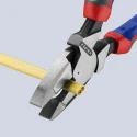 Knipex Combination Plier 240mm, VDE/1000V Approved, Chrome Finish, Serrated Jaw, Vanadium Electric Steel 09 02 240 RS