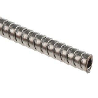 Kopex Stainless Steel Flexible Conduit 5 mm Nominal Diameter, Uncoated, Metallic, 304 Stainless 7TCA297070R0061 KSU00320