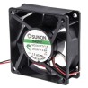 Sunon PMD Series Axial Fan 24V DC 83.3 m³/h, 4.8 W, 200 mA, Square Frame, 70 mm x 70 mm x 25 mm PMD2407PTV1-A.GN