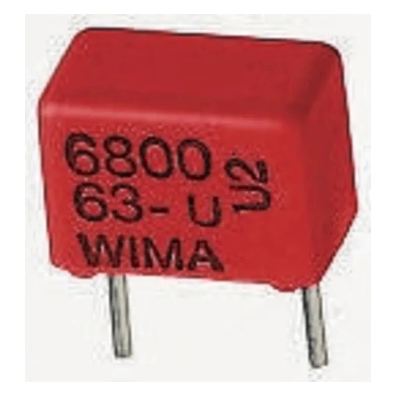 WIMA Film Capacitor 1.5 nF 100 V DC 63 V AC ±5% Through Hole FKP2
