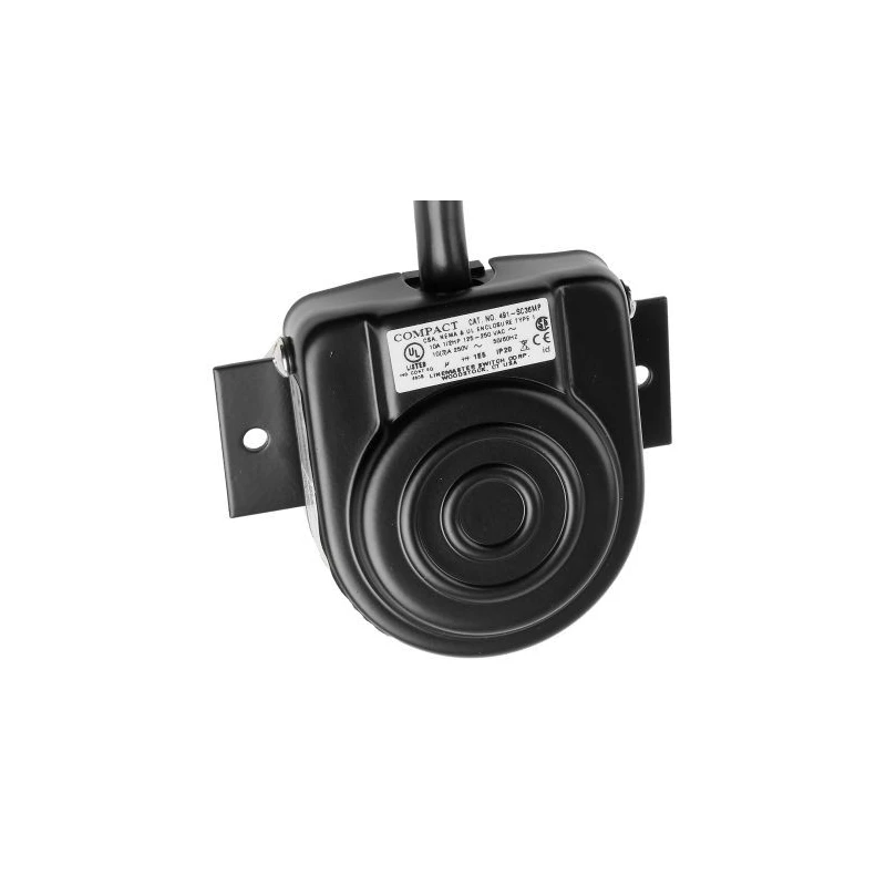 RS PRO Light Duty Momentary Foot Switch SPST Steel, 10A, 250V AC, Compact Series 116-861