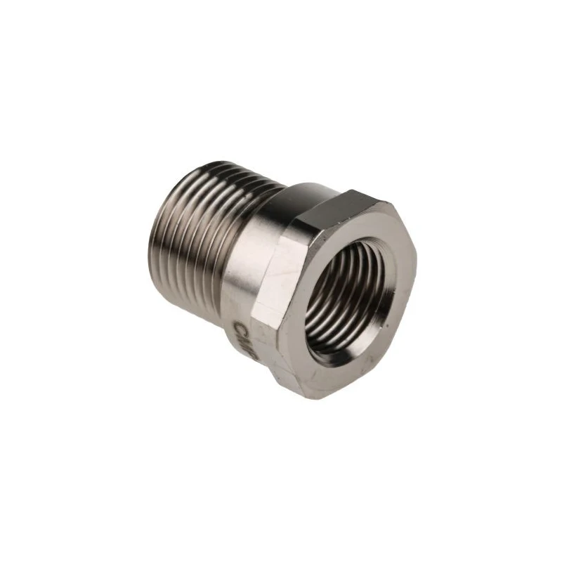 RS PRO Nickel-Plated Brass Conduit Fitting, 20 mm Nominal Size, M20 to M16 Thread, 127-467