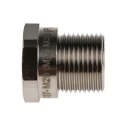 RS PRO Nickel-Plated Brass Conduit Fitting, 20 mm Nominal Size, M20 to M16 Thread, 127-467