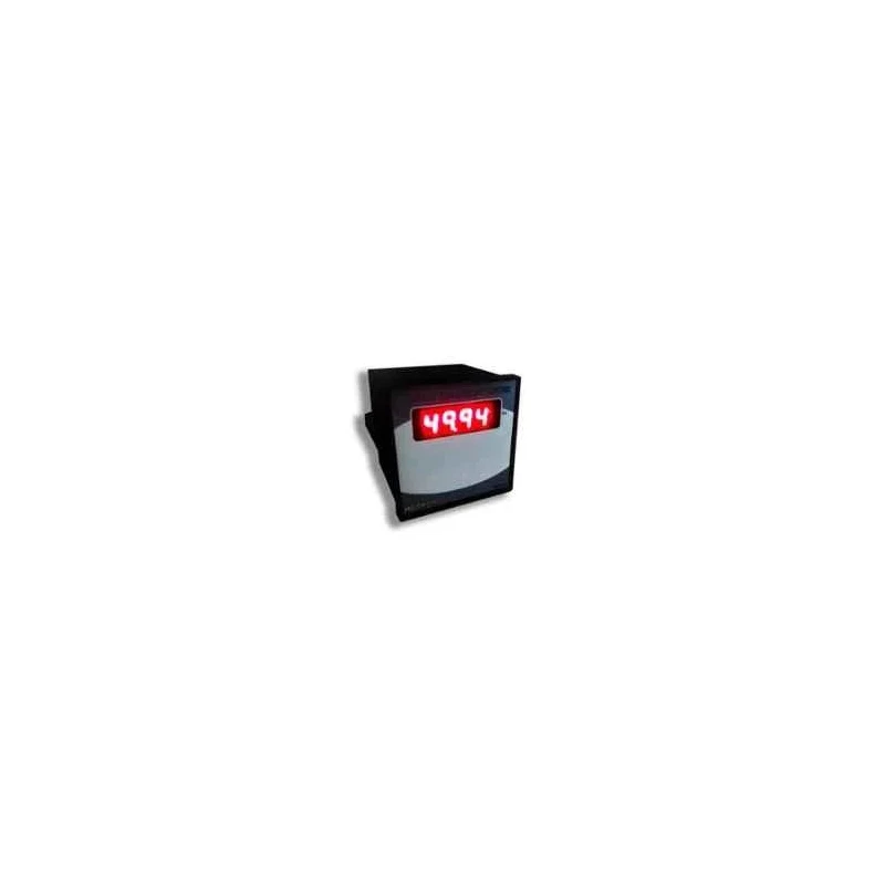 Nutronics Digital Frequency Meter PMF-01, 230V AC, 7 Segment Display, 50-60 Hz, Resolution 0.01 Hz, Model