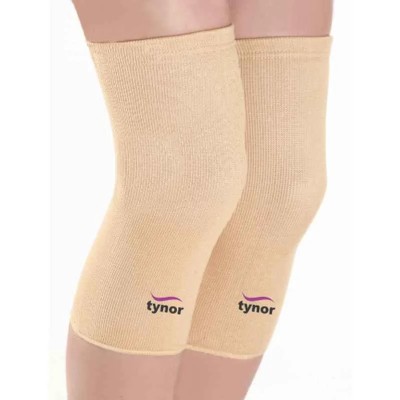 Tynor Knee Cap Pair Medium Size Rubber Spandex Nylon Cotton