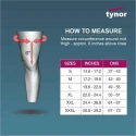 Tynor Knee Cap Pair Medium Size Rubber Spandex Nylon Cotton