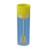Polylab 25ml Polypropylene Stool Container, One-Piece Cap-Spoon, Pack of 100, 63901