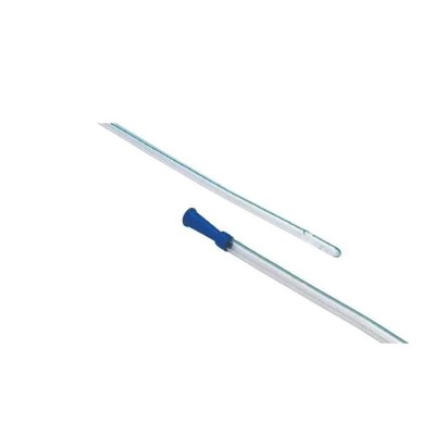 Romsons Male Urine Drainage Nelaton Catheter, Size 16 FG, Orange, Medical Grade PVC, Pack of 100 GS-1004