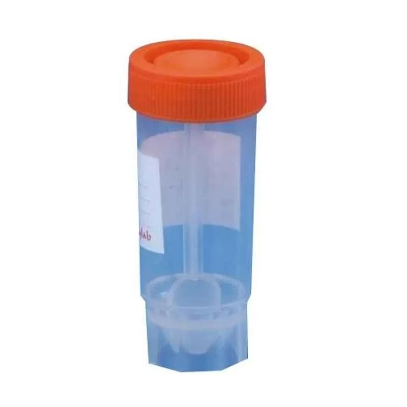 Polylab 60ml Polypropylene Stool Container Pack of 100, 63802
