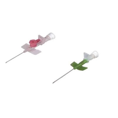 Romsons Yellow Intra Cath-2 Venous Cannula, Size 24 G, 19 mm Length, Pack of 100, GS-3022
