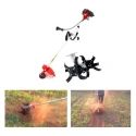 Greenleaf 1.7 HP 2 Stroke Brush Cutter with Tiller Attachment, Sidepack, 52 cc, 8000 rpm