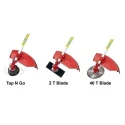 Greenleaf 1.7 HP 2 Stroke Brush Cutter with Tiller Attachment, Sidepack, 52 cc, 8000 rpm