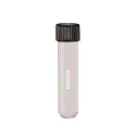 Borosil 10ml Round Bottom Media Culture Tube with PP Screw Cap, Borosilicate Glass, 9900006