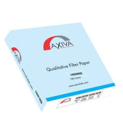 Axiva Qualitative Filter Paper, 11cm Circle, 11µm, R Series Grade 1, Pack of 100 100110 R