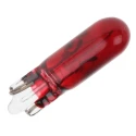 RS PRO Wedge Indicator Light Red 12V 100mA T1 1/2 Wedge Base 6000h 106-278