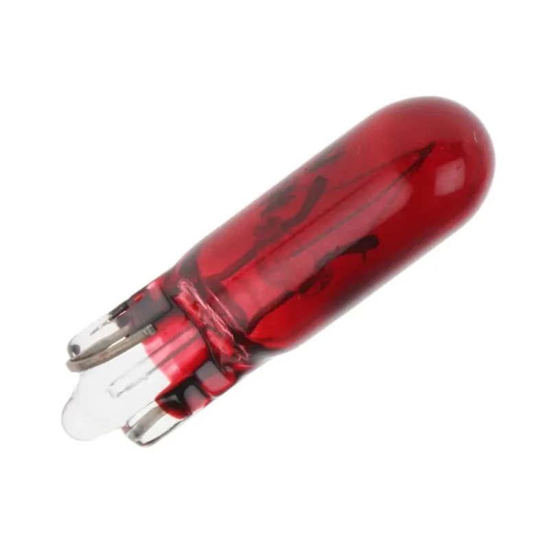 RS PRO Wedge Indicator Light Red 12V 100mA T1 1/2 Wedge Base 6000h 106-278