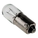 RS PRO BA9S Indicator Light, Clear Lens, 24V, 83mA, 10.5mm Diameter, 29mm Length, 10000h Lifespan BA9S