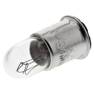 RS PRO E10 Indicator Light Clear 60V 20mA 2500h T1 3/4 6mm Diameter 16.1mm Length Model 104-531