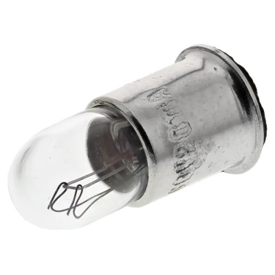 RS PRO E10 Indicator Light Clear 60V 20mA 2500h T1 3/4 6mm Diameter 16.1mm Length Model 104-531
