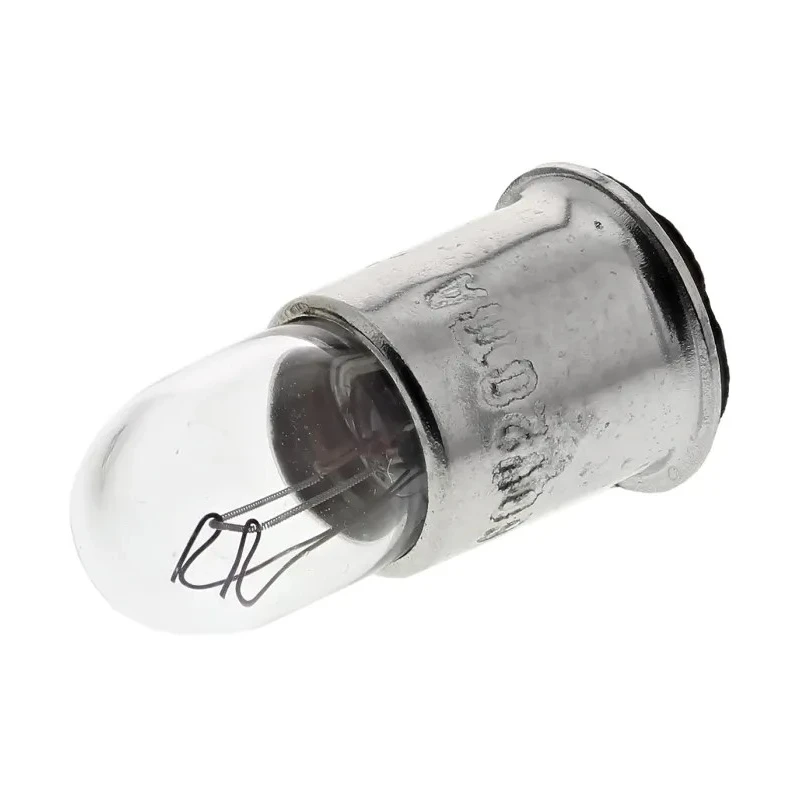 RS PRO E10 Indicator Light Clear 60V 20mA 2500h T1 3/4 6mm Diameter 16.1mm Length Model 104-531