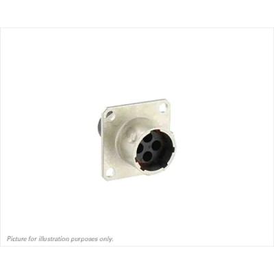 Souriau Sunbank by Eaton Circular Connector, 4 Contacts, Flange Mount, Plug, Male, IP68/IP69K, 13A, 500V UT00104PH6