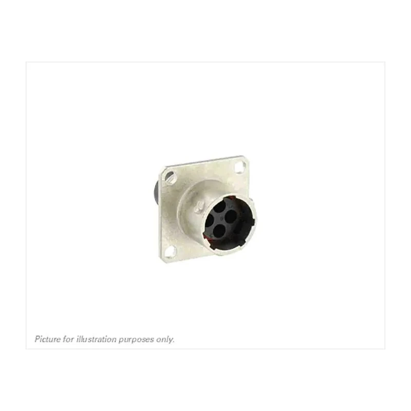 Souriau Sunbank by Eaton Circular Connector, 4 Contacts, Flange Mount, Plug, Male, IP68/IP69K, 13A, 500V UT00104PH6