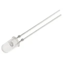 Broadcom Red LED HLMP-C215 2.6V 5 mm (T-1 3/4) Through-Hole 300 mcd HLMP-C215