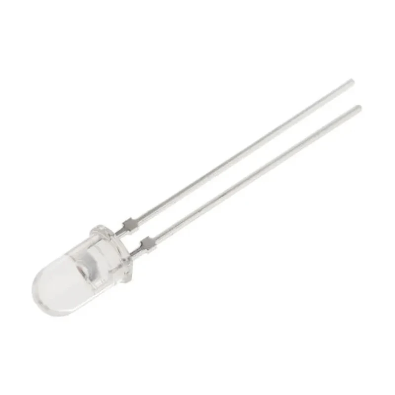 Broadcom Red LED HLMP-C215 2.6V 5 mm (T-1 3/4) Through-Hole 300 mcd HLMP-C215
