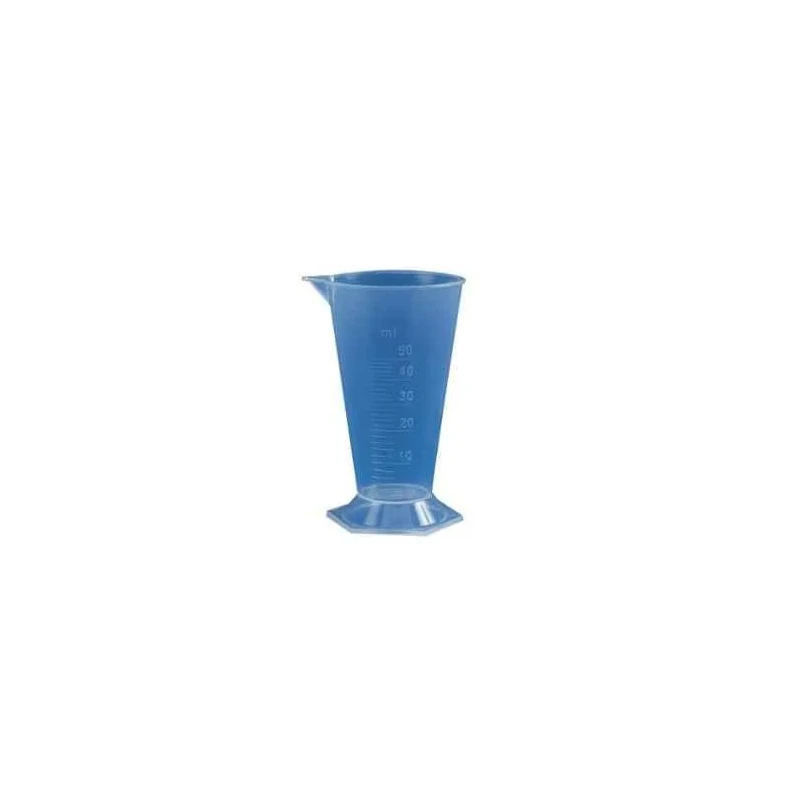 Polylab 50ml Polypropylene Conical Measure, Pack of 12, 81152