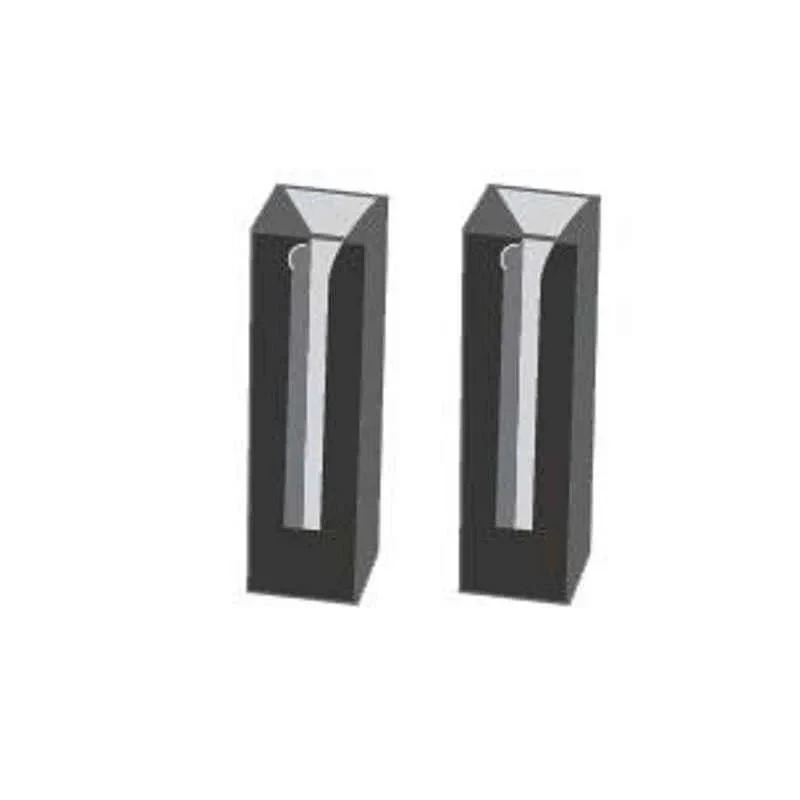 Axiva Optica Cells for Spectrophotometer Glass 0.7 ml, Path Length 10 mm, PTFE Covers, SG 0070