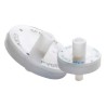 Axiva 4mm 0.45µm PVDF Non Sterile Syringe Filter, Pack of 100 SFPV04XB