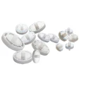 Axiva 13mm Nylon Sterile Syringe Filter SFNY13X, Pack of 100, Hydrophilic, ETO Sterilized
