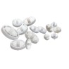 Axiva 13mm Nylon Sterile Syringe Filter SFNY13X, Pack of 100, Hydrophilic, ETO Sterilized