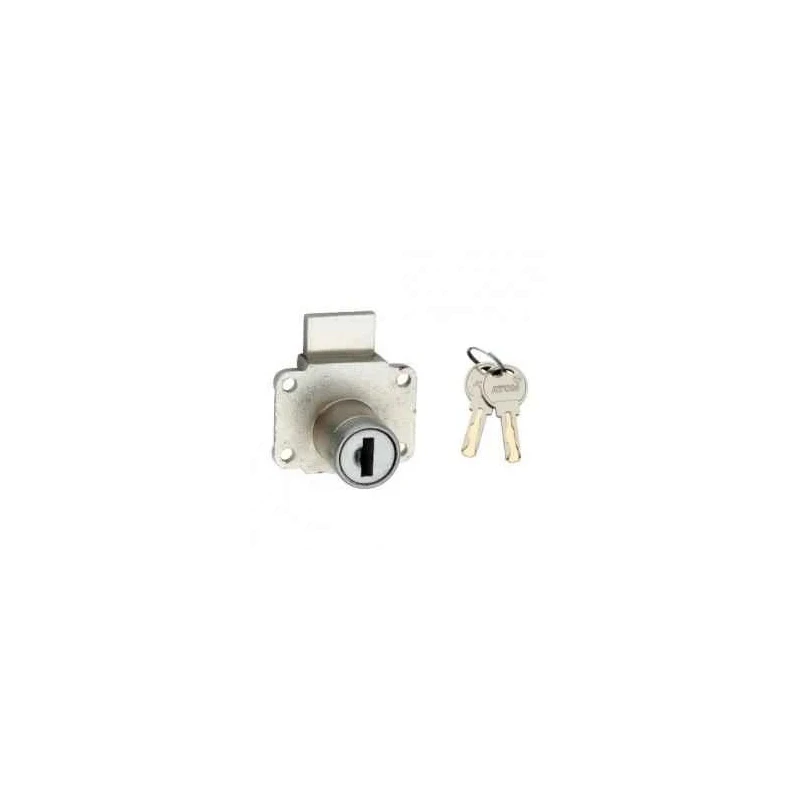 Atom 23mm 6 Lever Door Lock, Brass & Steel Body, Double Stage, 2 Keys, MICROMULTI-LOCK