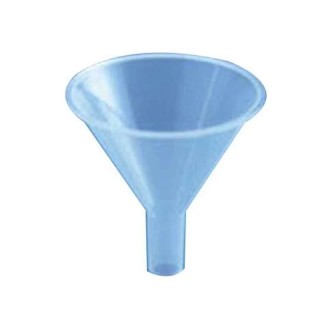 Polylab Polypropylene Powder Funnel 150mm, Parallel Stem, Steam Autoclavable, Pack of 12, 57224