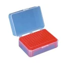 Polylab Polypropylene Micro Tip Box, 96 Tips, 2-10 µl Range, Robust Hinge, Pack of 6, 67011