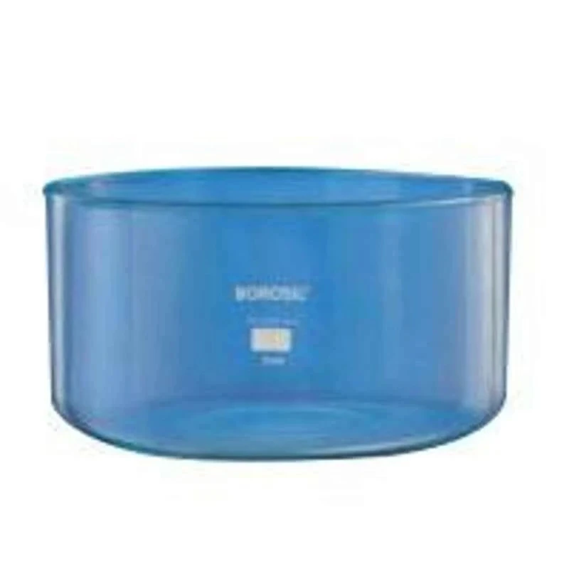 Borosil Crystallizing Dish 330 ml Borosilicate Glass, High Thermal & Chemical Resistance,