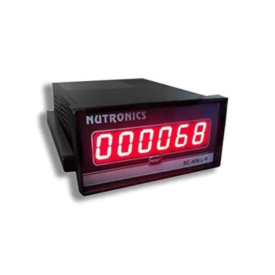 Nutronics Event Counter, 6 Digit Display, 230V AC, SC-406L6